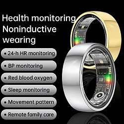 Acheter INF Smart Ring R1000 – Bluetooth 5.0, moniteur de sommeil et d'oxygène dans le sang Gold 8