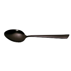 Jean Dubost Cuillère de table monobloc Delta black inox (lot de 6)