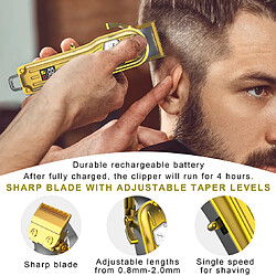 Avis Surker Professionnelle Tondeuse Cheveux Or
