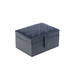 Amadeus Coffret de rangement 3 montres bleu