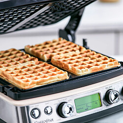 Greenpan Set de Plaques à gaufres amovibles pour grill contact