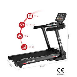 Care Tapis de course - - ULTIMATE - 20km/h inclinable et connecté
