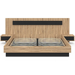 Avis Idmarket LIT DOUBLE SANTA 180X200CM