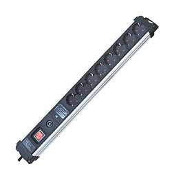 Bloc multiprises protection contre les surtensions Silver Electronics 8 prises, câble 1,5m