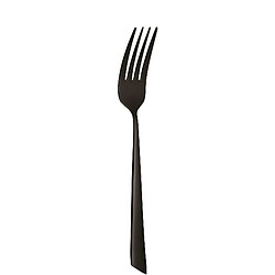 Jean Dubost Fourchette de table monobloc Delta black inox (lot de 6)