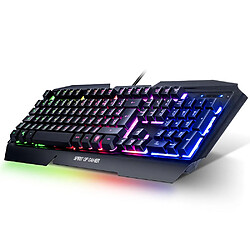 Spirit of Gamer Pack Gaming Clavier Souris Convertisseur Tapis LED pour Switch, XB1, PS4, PC