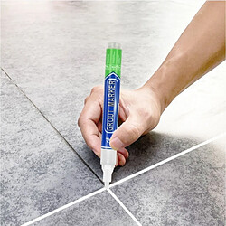 INF Lot de 6 stylos de joint pour carrelage : Marqueur de réparation de joint étanche pour la