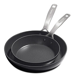 Greenpan Set de 2 poêles Copenhagen 20cm / 28cm