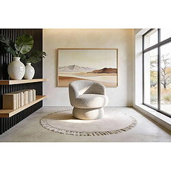 Avis Casanova Fauteuil en en tissu - Beige