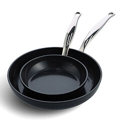 Greenpan Set de 2 Poêles Barcelona pro 20 et 28 cm + protecteur