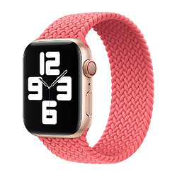 Bracelet Solo tressé pour Apple Watch | 38/40/41/42 mm - Taille 5 - Pink Punch