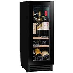 Cave à vin encastrable 22 bouteilles, noir - AVU23TB1 - AVINTAGE