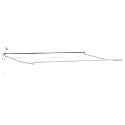 Acheter vidaXL Auvent rétractable électrique Multicolore 4 × 3 m