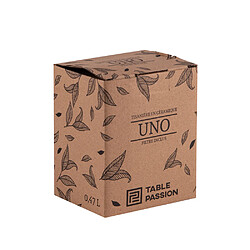 Avis Table Passion Tisanière Uno beige mat 47 cl