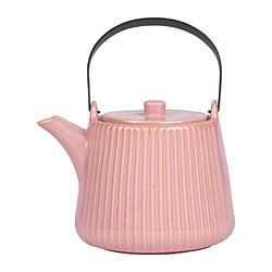 Table Passion Théière avec filtre Tiao rose 1L