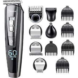 Hatteker RFC-588 Tondeuse Cheveux et Barbe 5 en 1