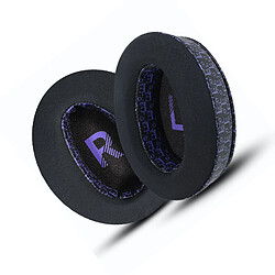 INF Coussinets d'oreille en soie glacée pour écouteurs Sony Purple