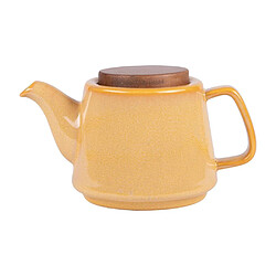 Table Passion Théière avec filtre Kaito jaune 0,9L