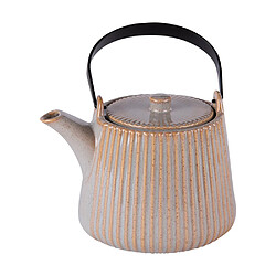 Table Passion Théière Tiao 1L gris-beige avec filtre