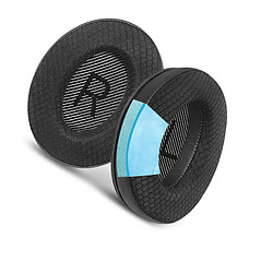 INF Coussinets d'oreilles en filet de football respirant pour casque Bose AE2/QC15/QC25 Black