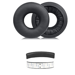 INF Coussinets de remplacement pour casque Sony WH-CH520 - Cuir protéiné Black