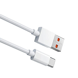 INF Lot de 2 câbles de charge rapide USB Type-C 120W compatibles avec Xiaomi, cordon de donnée