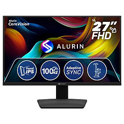 Moniteur Alurin CoreVision 27" IPS Full HD 100Hz Hauteur Réglable