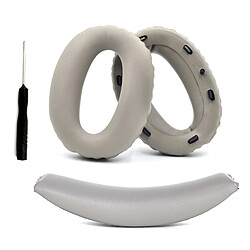 INF Coussinets d'oreille et bandeau de remplacement compatibles avec Sony WH-1000XM2 / MDR-100