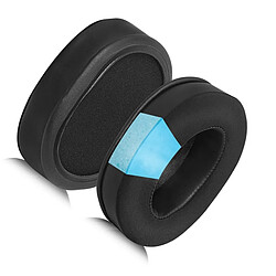 INF Coussinets d'oreille en gel noir pour Logitech G PRO X - Ensemble de 2