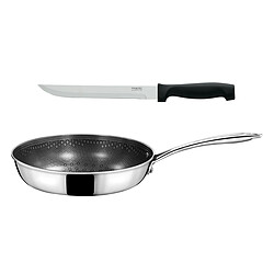 Cuisinox Virtuo - Set 1 poêle 24cm, 1 couteau à découper 20cm