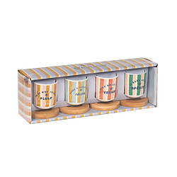 Avis Table Passion Coffret de 4 tasses et sous-tasses Beach Club 10 cl