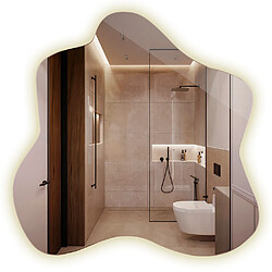 Tulup Miroir LED 4070095000267 - 58x57,5 cm