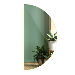 Tulup Miroir Mural LED 4068123569541 - 1/2 fi50 cm