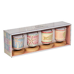 Avis Table Passion Coffret de 4 tasses et sous-tasses Tikita 10 cl