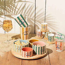 Avis Table Passion Coffret de 2 mugs Beach Club 42 cl