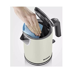 Avis Bouilloire sans fil 1l 2400w inox laqué beige - WK9577 - SEVERIN
