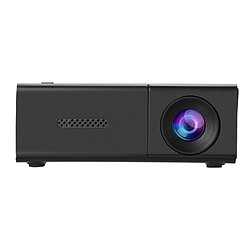 INF Mini Projecteur 3D YG300S - Divertissement Portable et Abordable Black