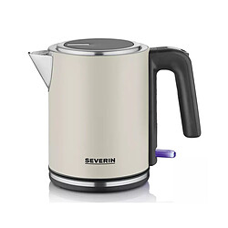 Bouilloire sans fil 1l 2400w inox laqué beige - WK9577 - SEVERIN