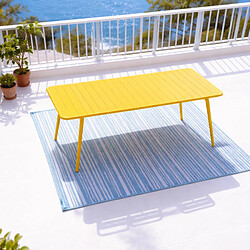 Acheter Concept Usine Table de jardin 10-12 places 234cm jaune BERGAME