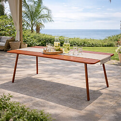 Acheter Concept Usine Table de jardin 8-10 places 200cm terracotta BERGAME
