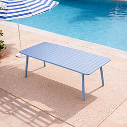 Acheter Concept Usine Table de jardin 10-12 places 234cm bleue BERGAME