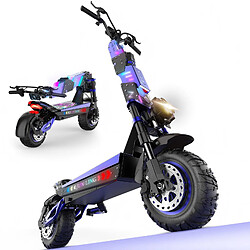 Trottinette électrique Pliable JUNLING JL80 12" Moteur 3000Wx2 60V 30AH