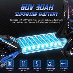 Avis Trottinette électrique Adults JUNLING JL80 Moteur 6000W 60V/30AH