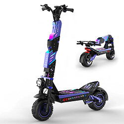 JUNLING Trottinette électrique Adults JL80 Moteur 6000W 60V/30AH