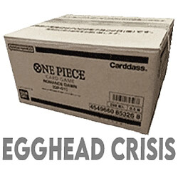 Bandai One Piece Egghead Crisis Booster Box Case Japanese