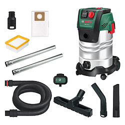 Aspirateur universel BOSCH - PAS 30-240PRS - 1300 W - 67 l/s - Réservoir de 30 L - 240 mbar