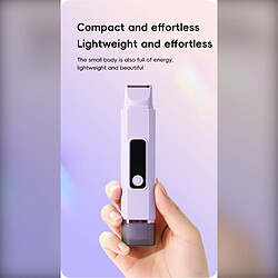 INF Épilateur Électrique Corps Double Tête - Rechargeable et Doux pour la Peau pour Femmes et