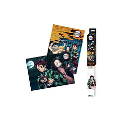ABYstyle Posters Demon Slayer - 52 x 38 cm - Lot de 2