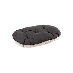 Ferplast RELAX F - Coussin oval L 55x36 cm - Noir/Rouge