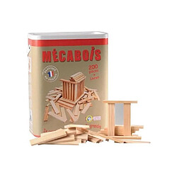 MÉCABOIS Baril 200 planchettes en pin naturel